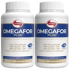 Combo 2 - �megaFor plus - 120 C�psulas - Vitafor