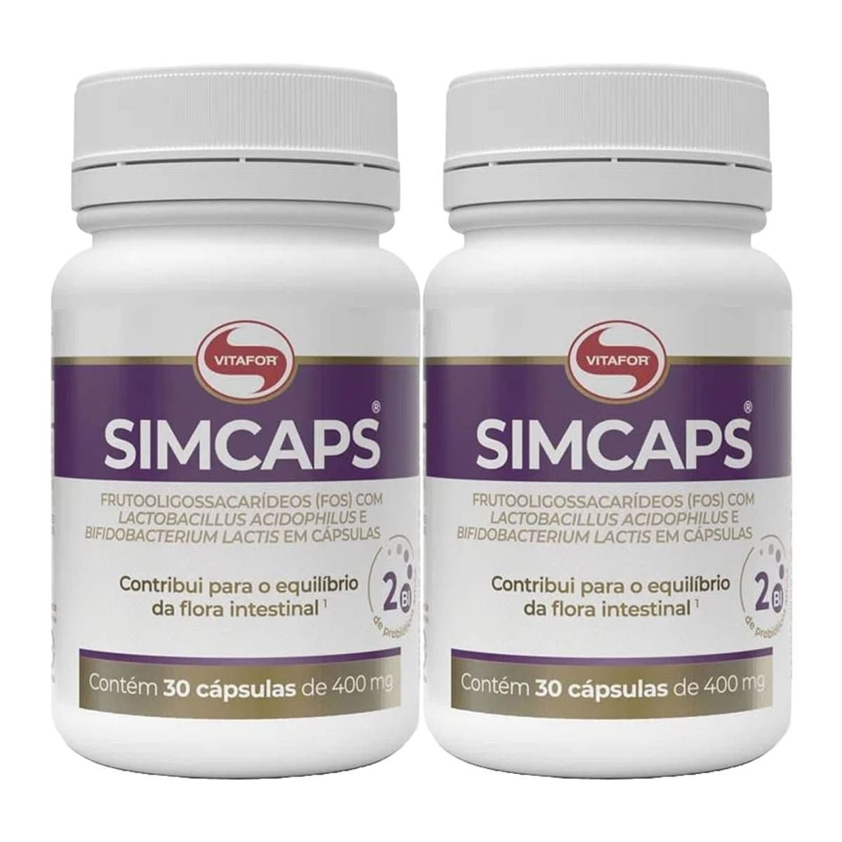 Combo 2 - Simcaps - 30 C�psulas - Vitafor