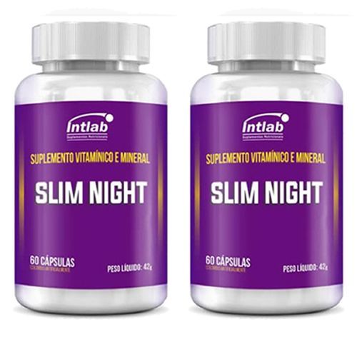 Combo 2 - Slim Night - 60 C�psulas - Intlab