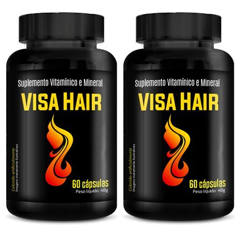 Combo 2 - Visa Hair - 60 C�psulas - Intlab