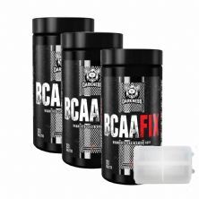 Combo 3 - Bcaa Fix  120 Tabletes + Porta C�psula - Integralm�dica