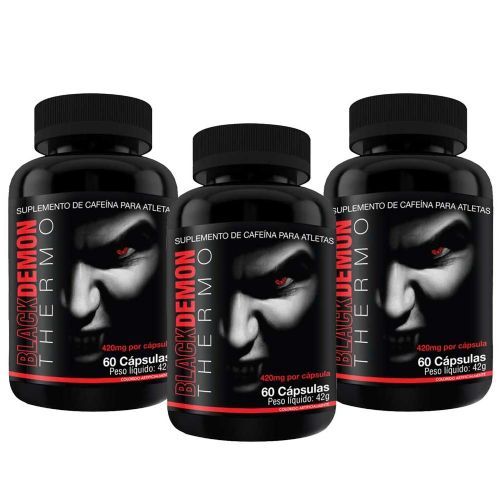 Combo 3 - Black Demon Thermo - 60 C�psulas - Intlab