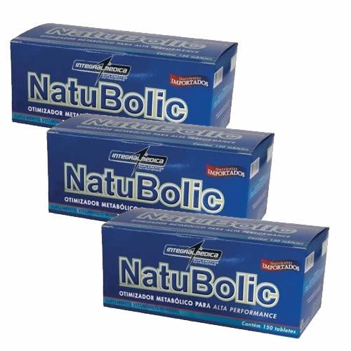 Combo 3 Natubolic - 150 Tabletes - Integralm�dica