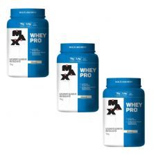 Combo 3 - Whey Pro - 1000g Baunilha - Max Titanium