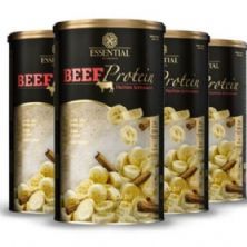 Combo 4 - Beef Protein - 420g Banana Com Canela - Essential Nutrition