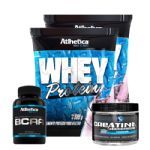 Combo Econ�mico Whey + BCAA + Creatina