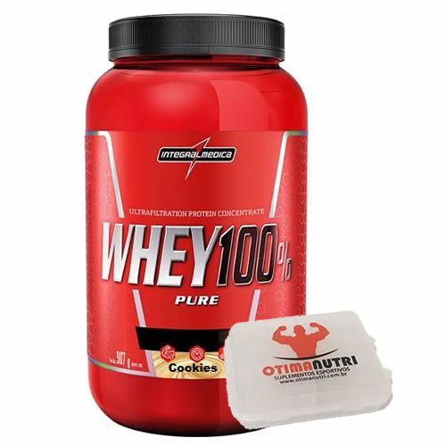 Combo Super - 100% Whey Cookies + Porta C�psula - Integralm�dica