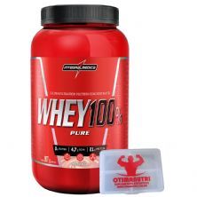 Combo Super - 100% Whey Morango + Porta C�psula - Integralm�dica