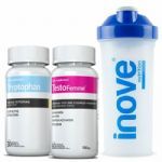 Combo - TestoFemme 60 Capsulas + Tryptophan 30 Capsulas + Coqueteleira - Inove Nutrition