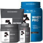 Combo Whey Pro Chocolate 1000g + Bcaa 100cp + Creatina  150g + Dextrose - Max Titanium