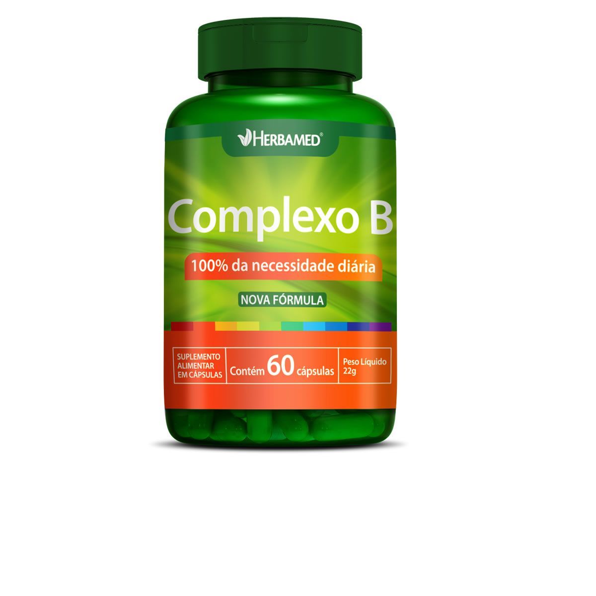 Complexo B. 60 C�psulas - Herbamed