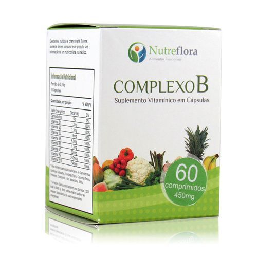 Complexo B - 60 C�psulas - Nutreflora