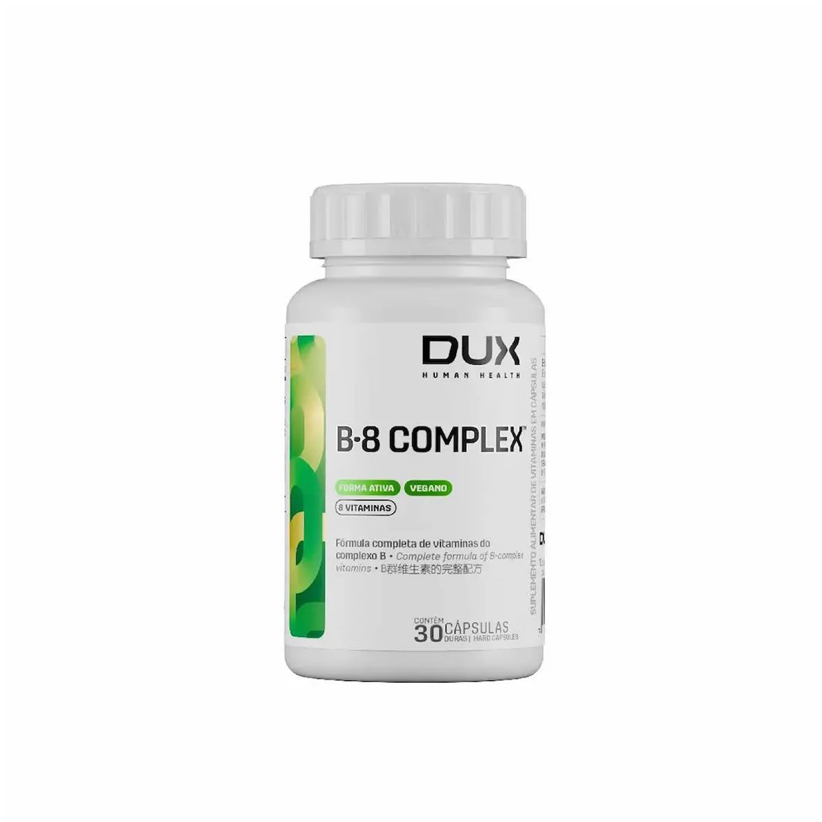 Complexo B-8 - 30 C�psulas - Dux Nutrition