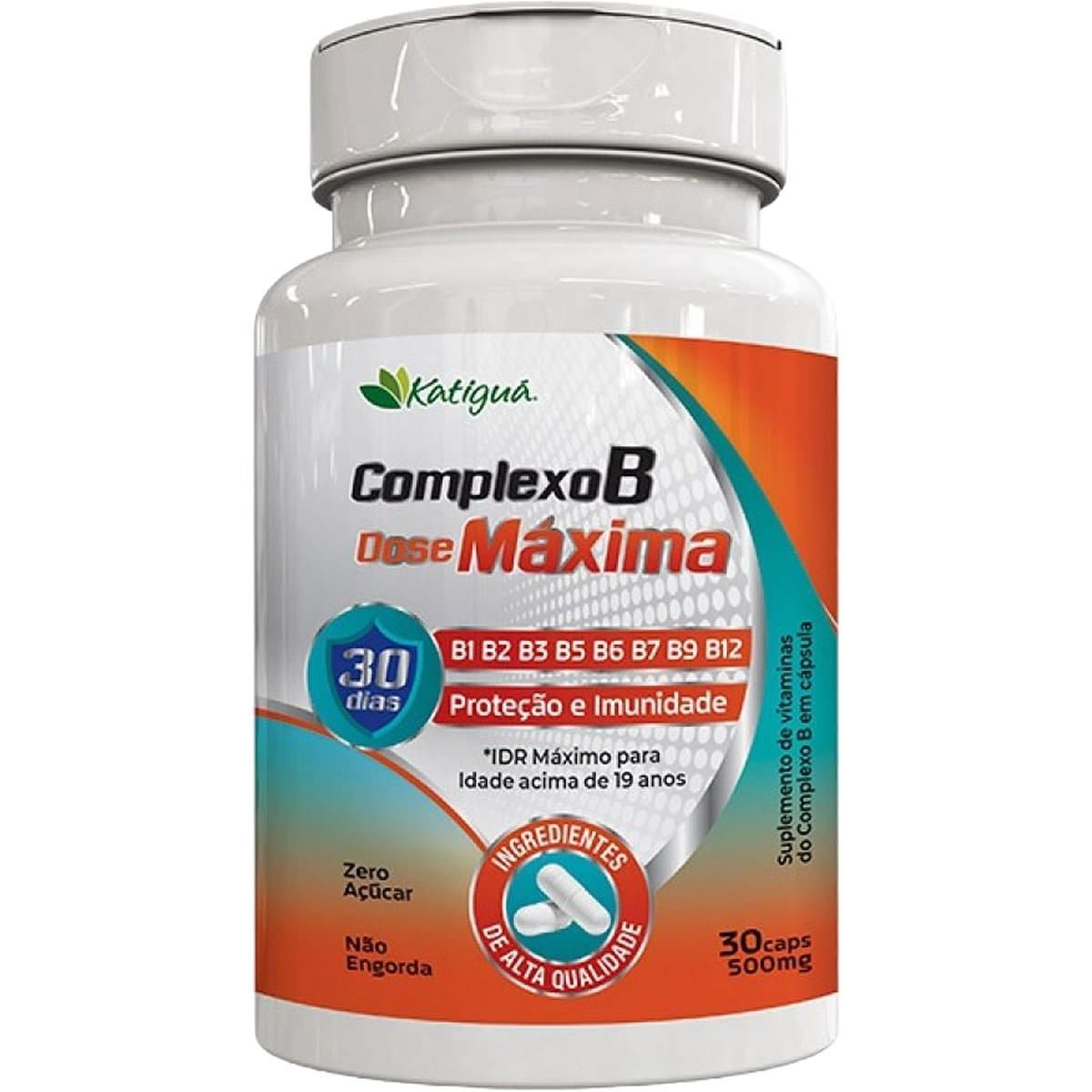 Complexo B Dose M�xima - 30 C�psulas - Katigua