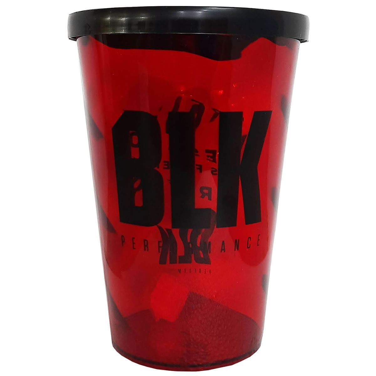 Copo Acr�lico com Tampa - 700ml  Vermelho - BLK Performance