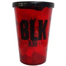 Copo Acr�lico com Tampa - 700ml  Vermelho - BLK Performance