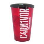 Copo com tampa Carnivor Devore Seu Limite - Musclemeds