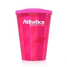 Copo com tampa Rosa -  Atlhetica