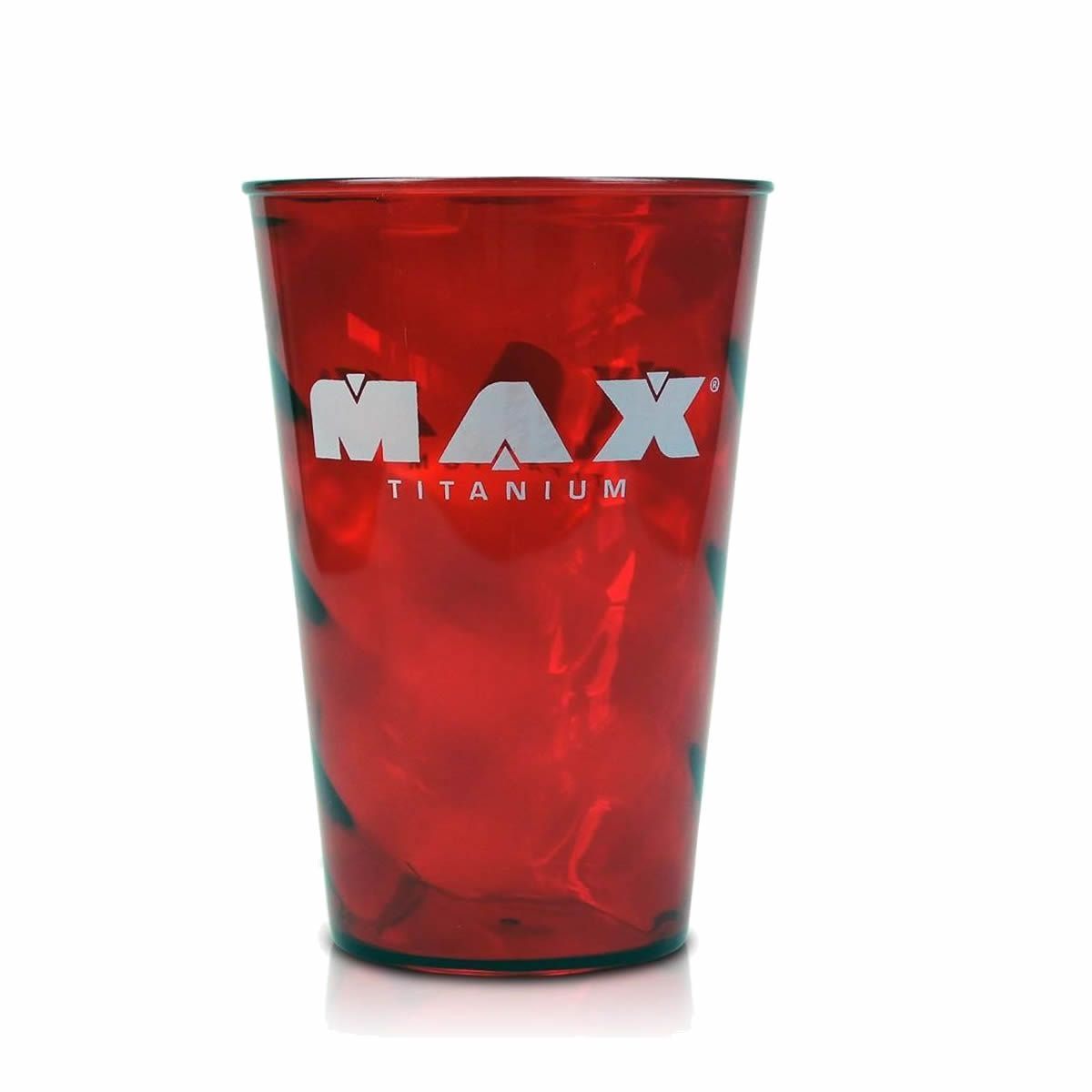 Copo Para Shake - 700ml Vermelho - Max Titanium