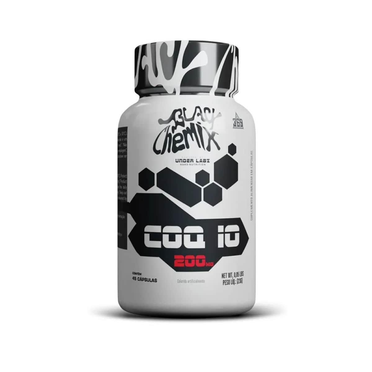 Coq 10 200mg - 45 C�psulas - Under Labz*** Data Venc. 30/10/2024