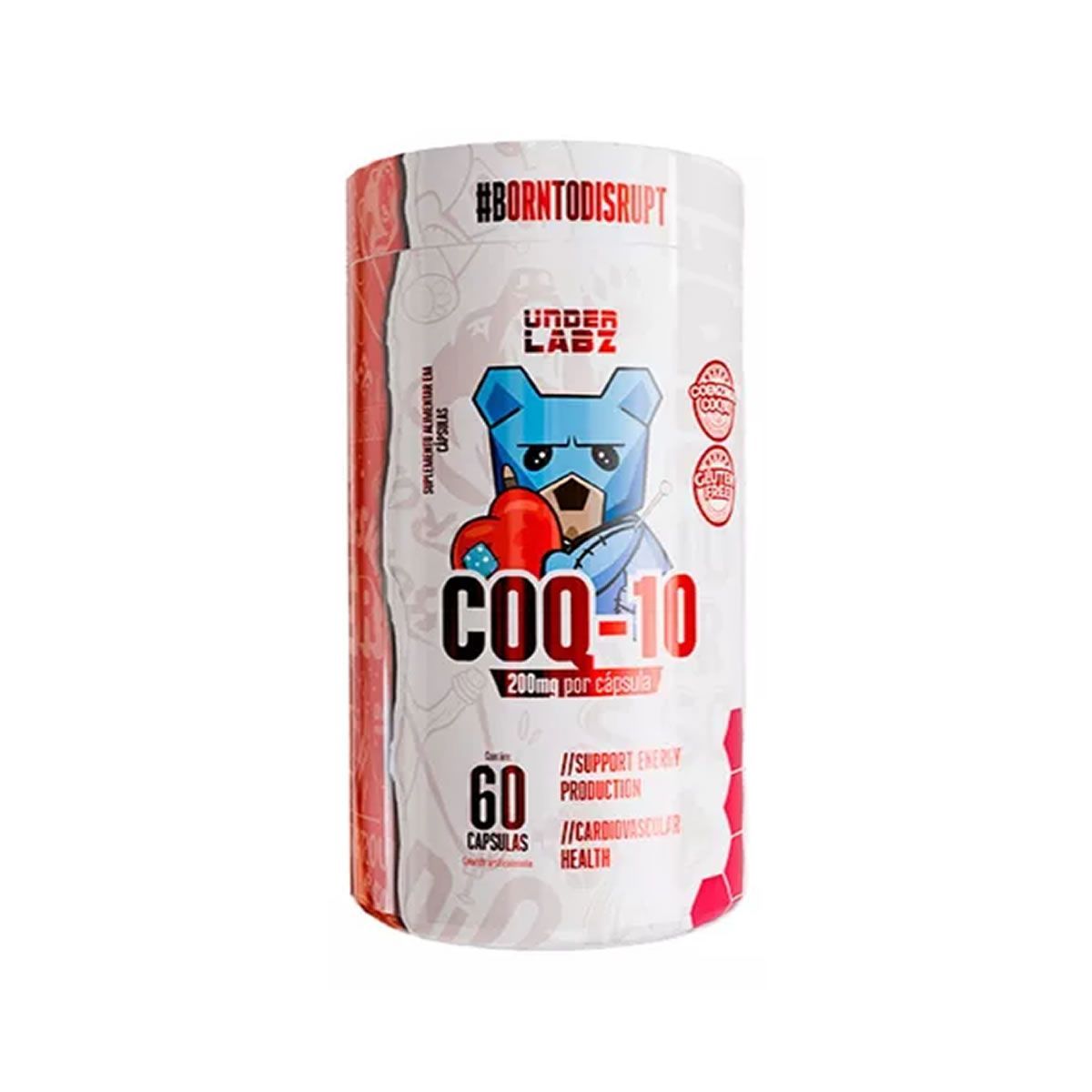 Coq-10 200mg - 60 C�psulas - Under Labz