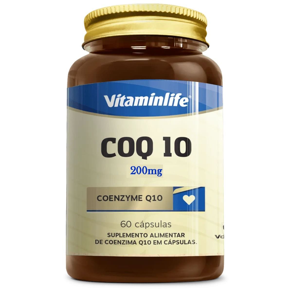 COQ 10 200mg - 60 C�psulas - VitaminLife