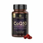 CoQ10 + �mega 3 TG Natural Vitamin E - 60 c�psulas - Essencial Nutrition