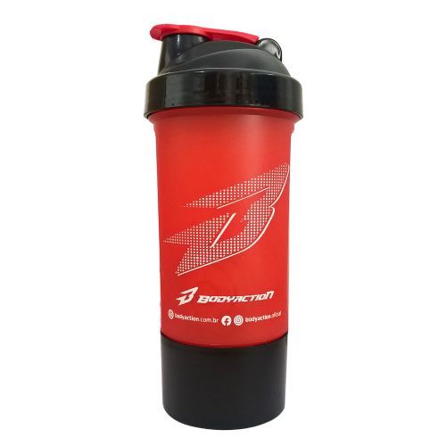 Coqueteleira - 2 Compartimentos 600ml - BodyAction