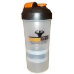 Coqueteleira 2 Doses e Porta C�psulas 500ml - OtimaNutri