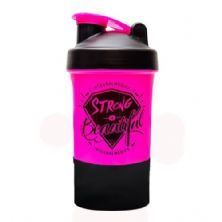 Coqueteleira 2 Doses Feminina - 400 ml - Integralm�dica