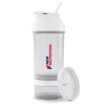 Coqueteleira 3 Partes - 500ml Transparente - NewNutrition