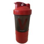 Coqueteleira 400 ml Fume 3 Compartimentos - Vitafor
