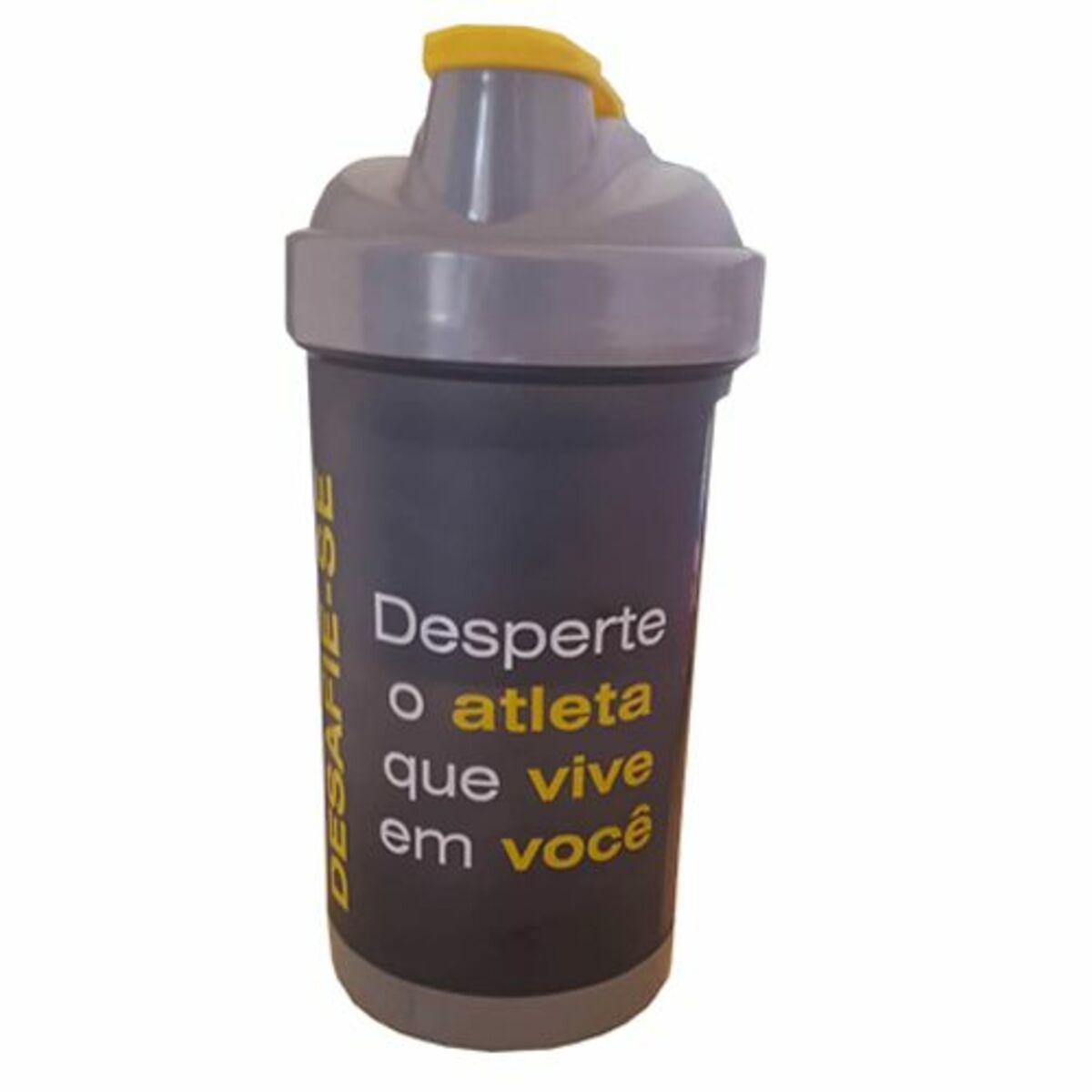 Coqueteleira - 600ml 2 doses Cinza - Sanavita