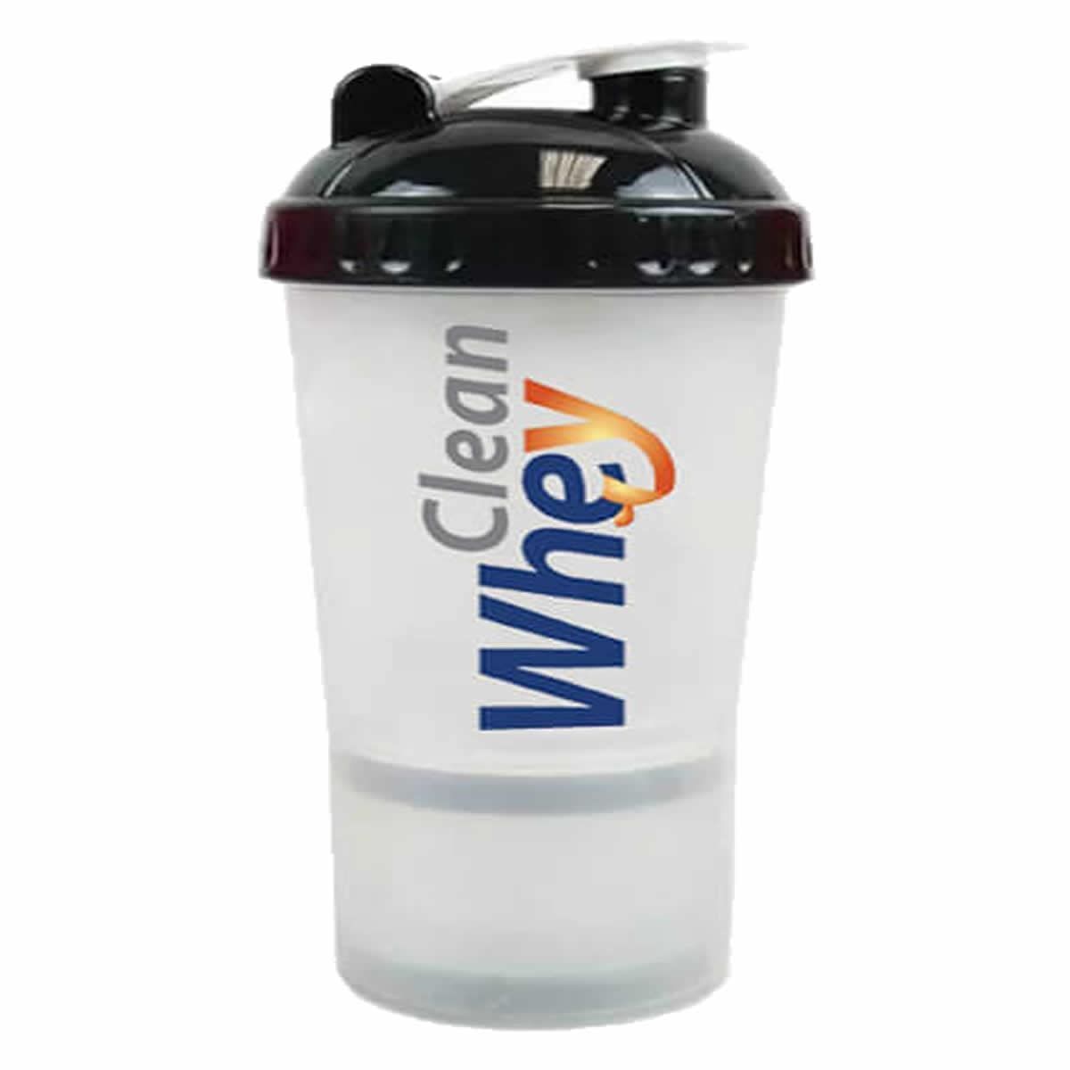 Coqueteleira 600ml 4 Doses - Clean Whey