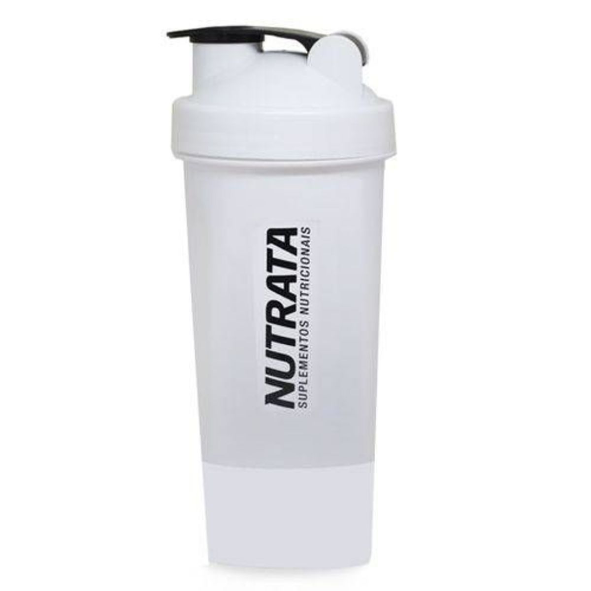 Coqueteleira - 600ml Branca 2 doses - Nutrata
