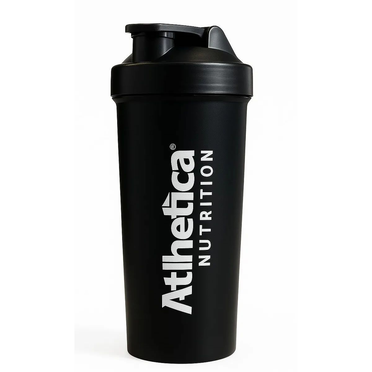 Coqueteleira - 600ml Preta - Atlhetica Nutrition