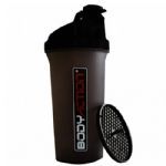 Coqueteleira - 600ml Preta - BodyAction