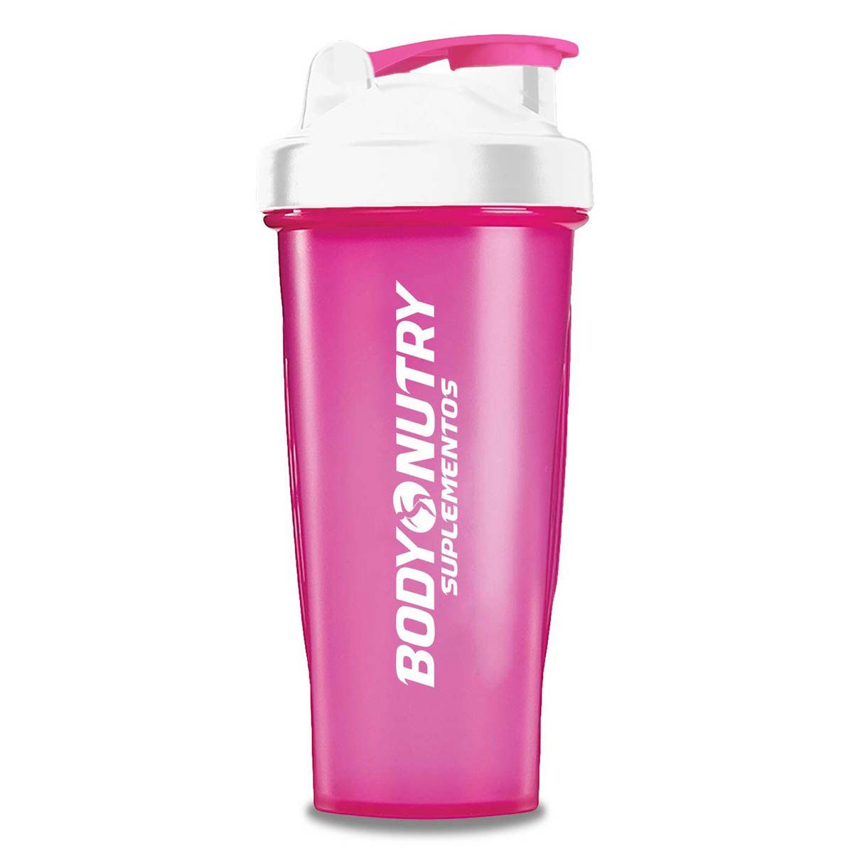 Coqueteleira - 600ml Rosa- Body Nutry