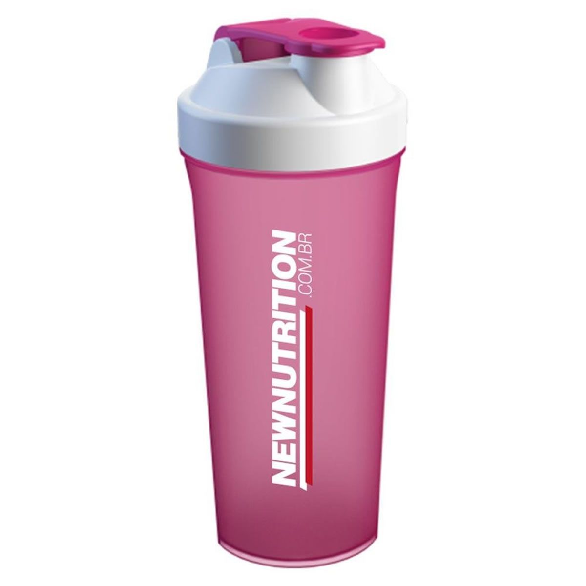 Coqueteleira 600ml Rosa - NewNutrition