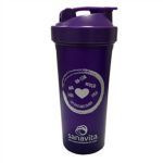 Coqueteleira - 600ml Roxa Tampa Roxa- Sanavita