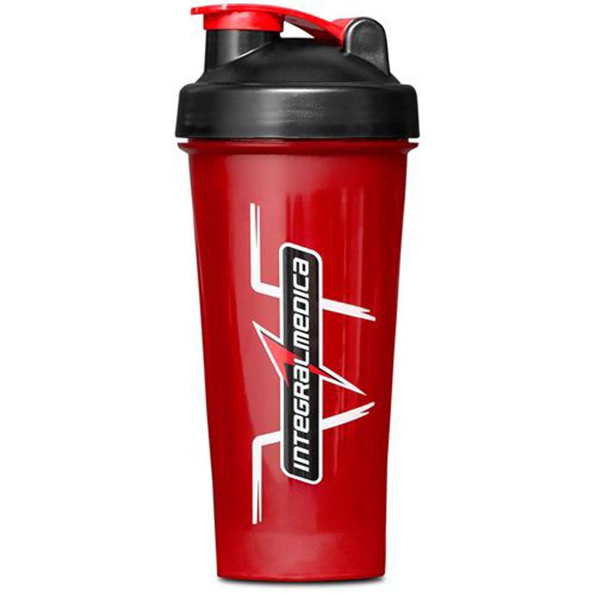 Coqueteleira - 600ml Vermelha - Integralm�dica