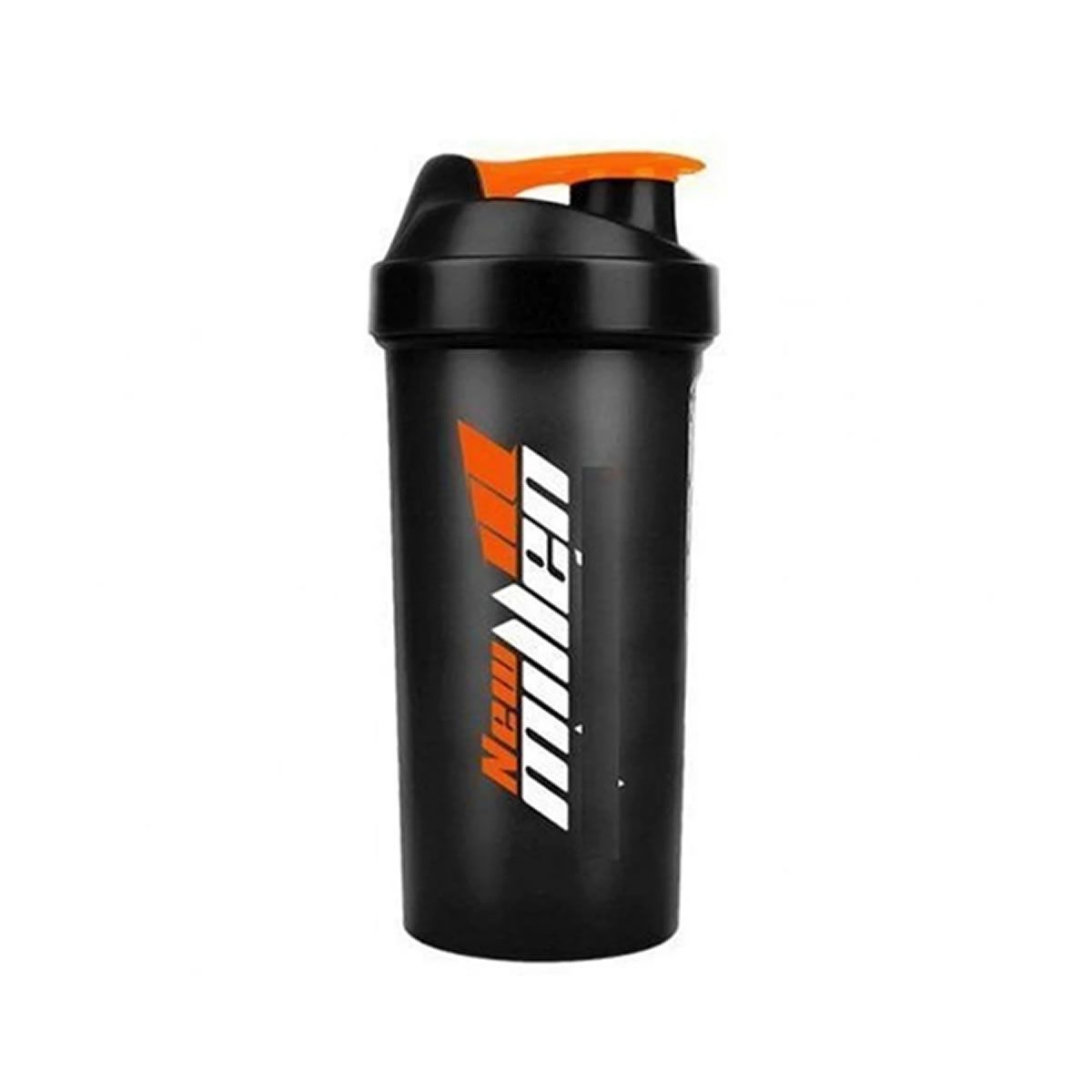 Coqueteleira - 600ml Fume Tampa Preta - New Millen
