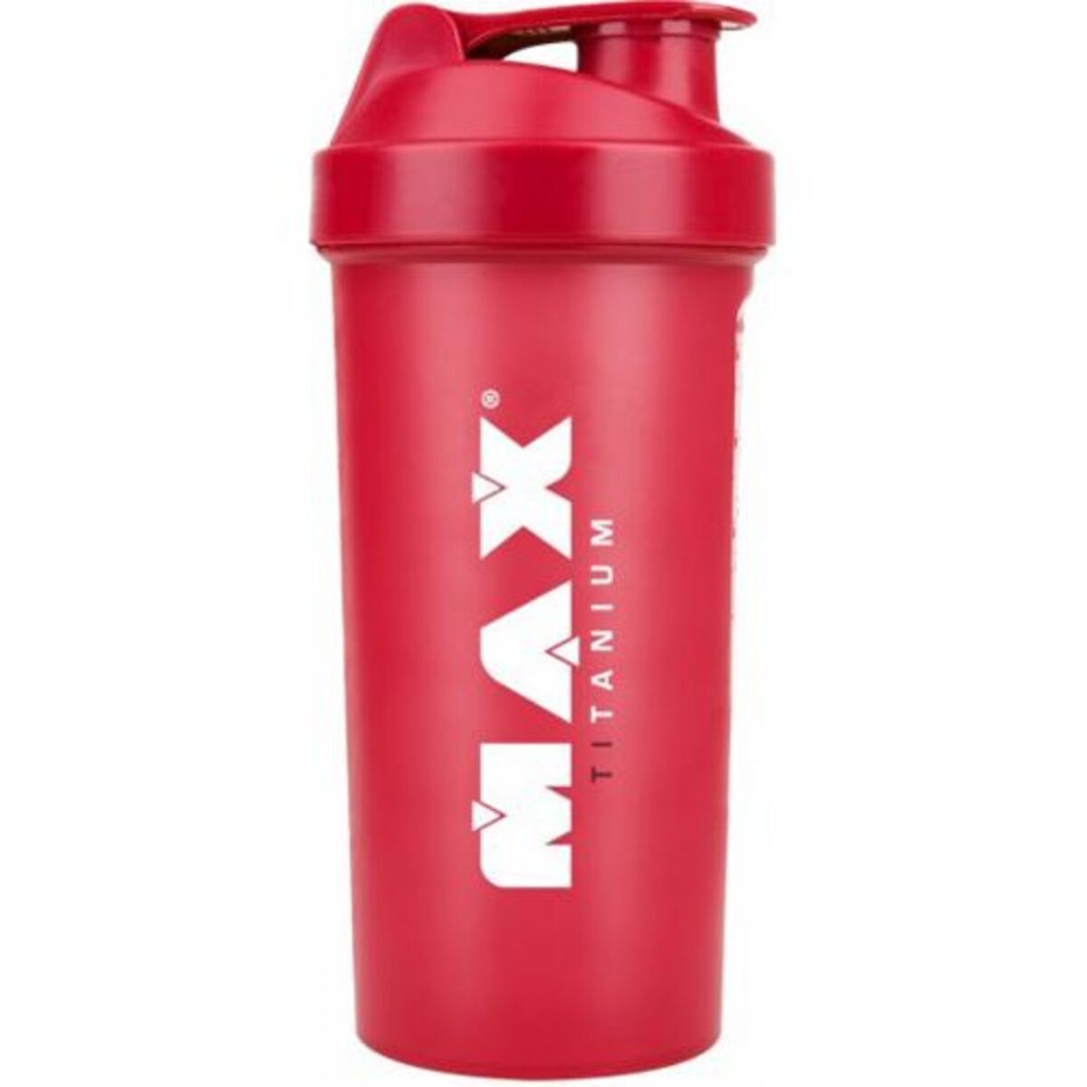 Coqueteleira - 700 ml Vermelha - Max Titanium