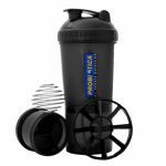 Coqueteleira 700ml c/ 4 Compartimentos e com Mola - Probi�tica