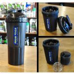 Coqueteleira 700ml c/ 4 Compartimentos e com Mola - Probi�tica