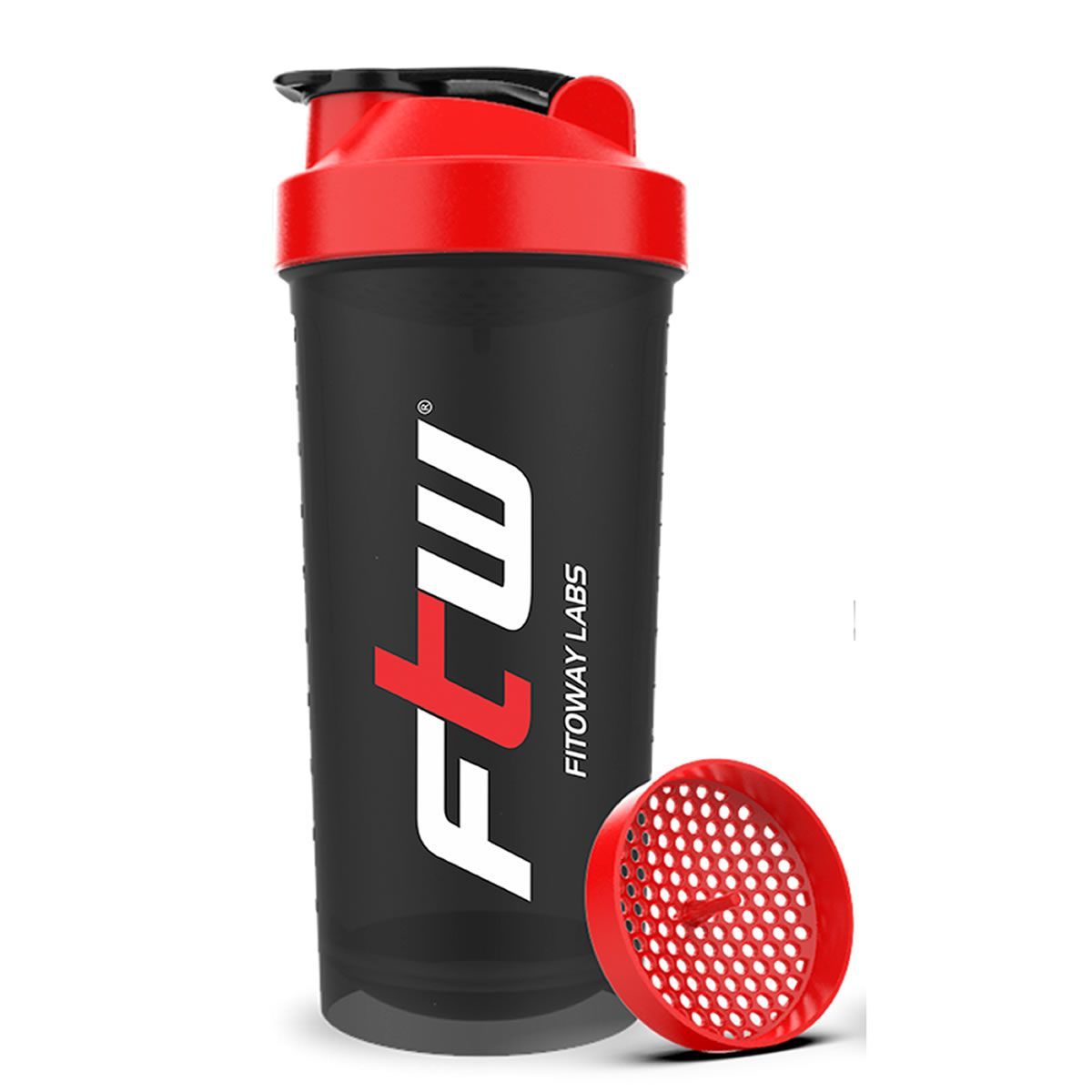 Coqueteleira - 700ml Preta - FTW