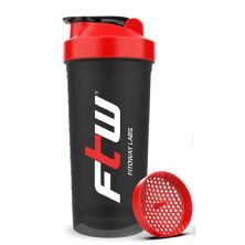 Coqueteleira - 700ml Preta - FTW