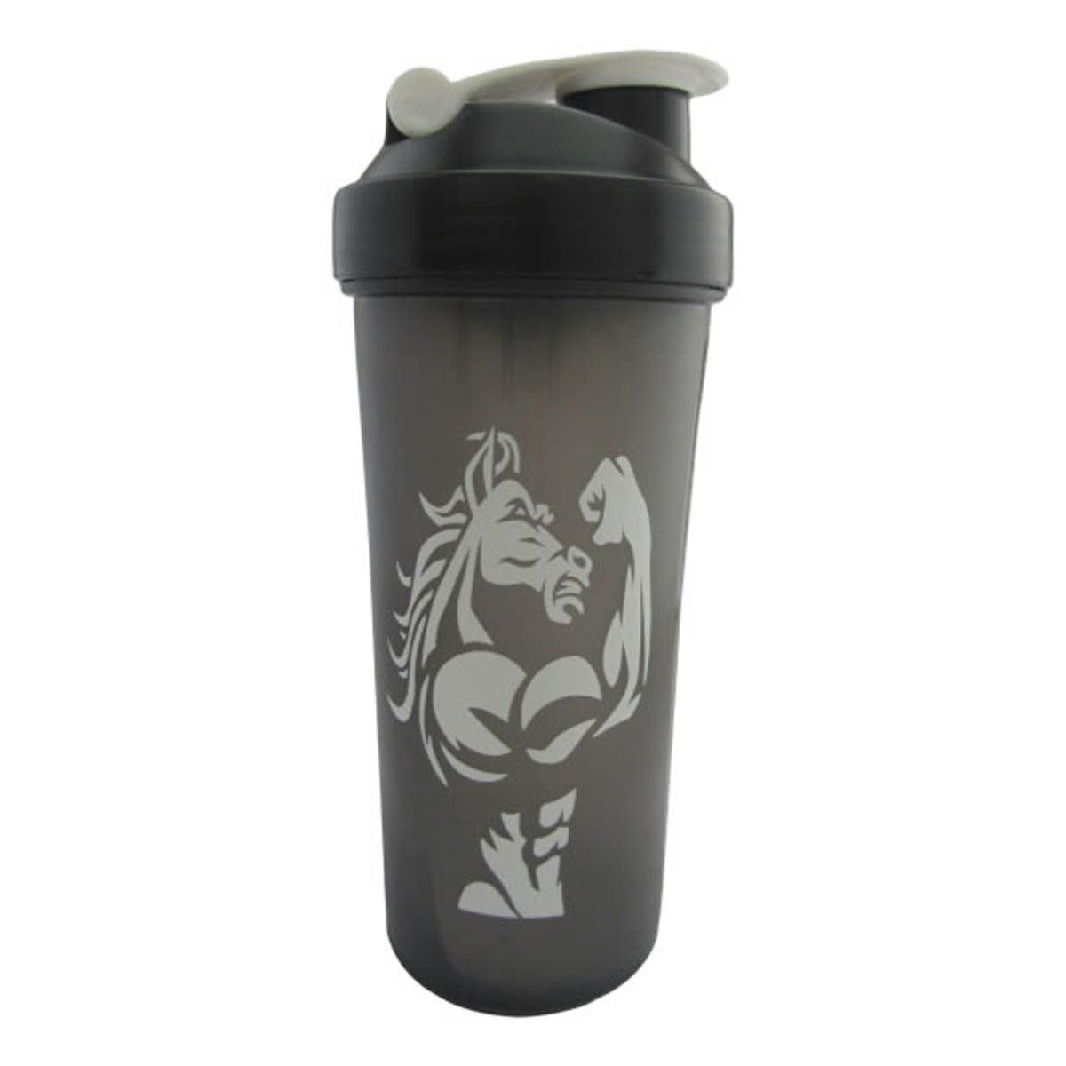 Coqueteleira - 700ml Preta - Vitamin Horse