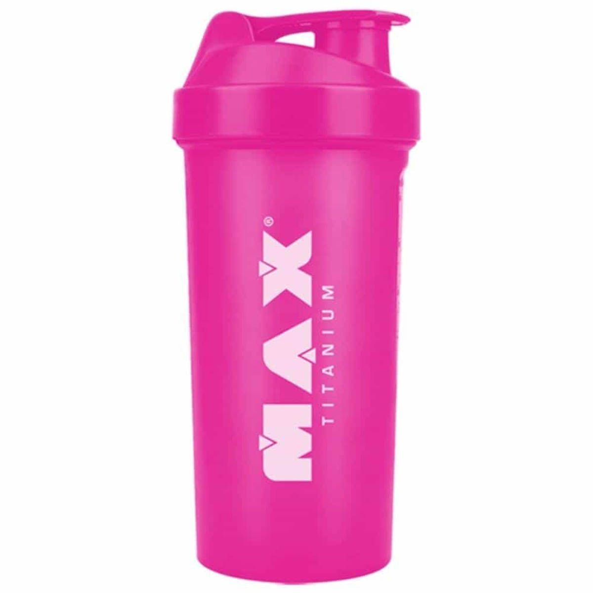Coqueteleira - 700ml Rosa - Max Titanium