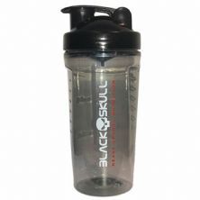 Coqueteleira - 750ml Fume - Black Skull*** TAMPA PEQUENA AVARIA ***